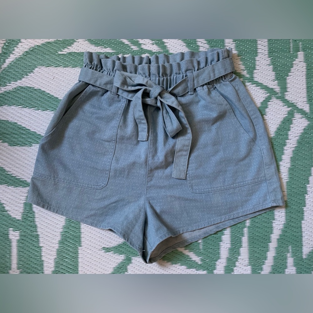 rhythm harper blue shorts sz 4